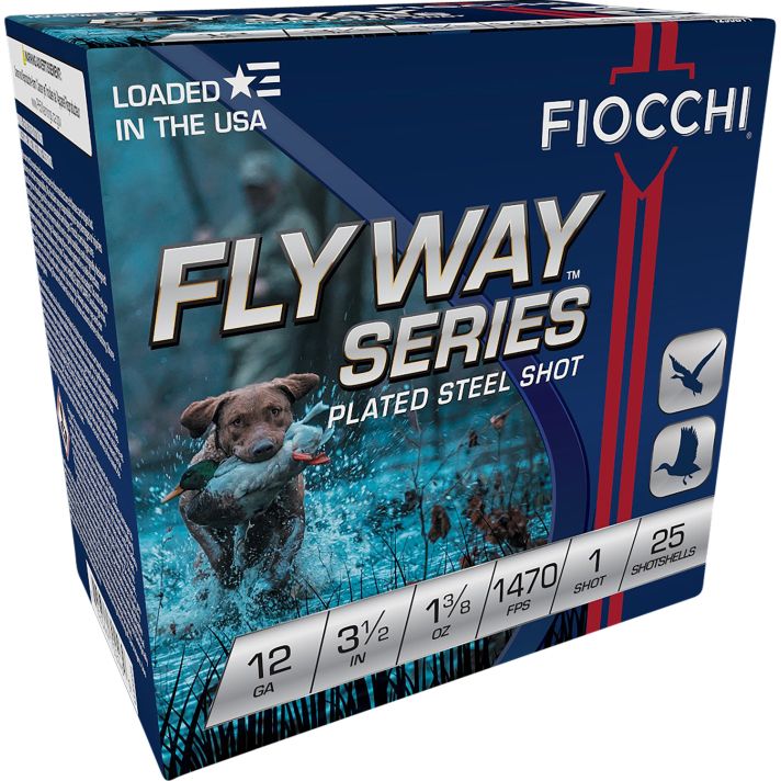 Fiocchi 1235ST1 Flyway12Gauge 3.50" 1 3/8oz 1Shot 25 Per Box/10 Case
