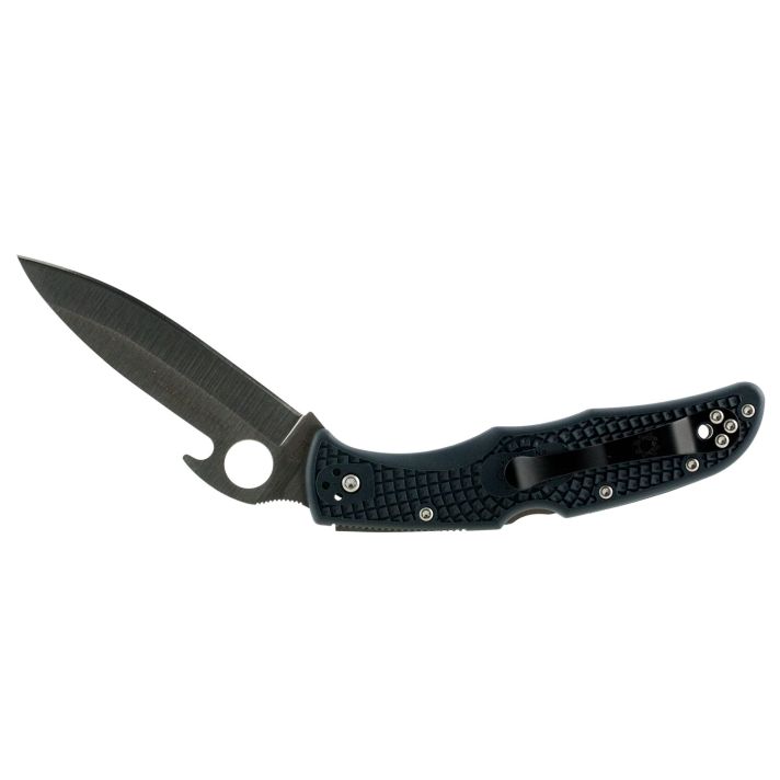 Spyderco C10PGYW Endura 4 Lightweight 3.81" Folding Drop Point Plain VG-10 SS Blade/Gray FRN Handle Includes Pocket Clip
