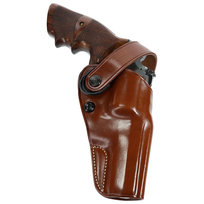 Galco DAO106 DAOOWB Tan Leather Belt Slide Fits S&W L Frame Fits 6" Barrel Right Hand