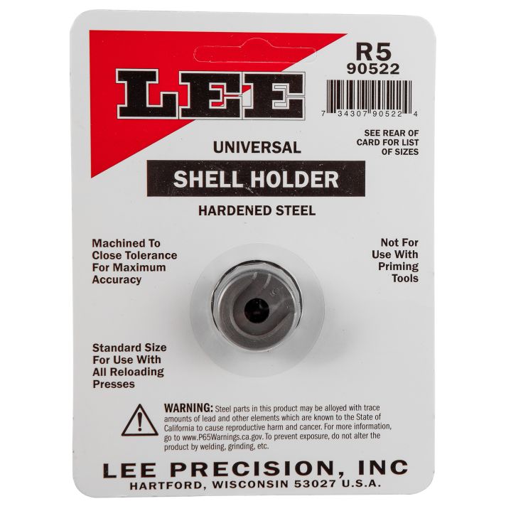 Lee Precision 90522 Shell Holder Universal #5R WSM / 7mm Rem Mag / 303 British / 480 Ruger