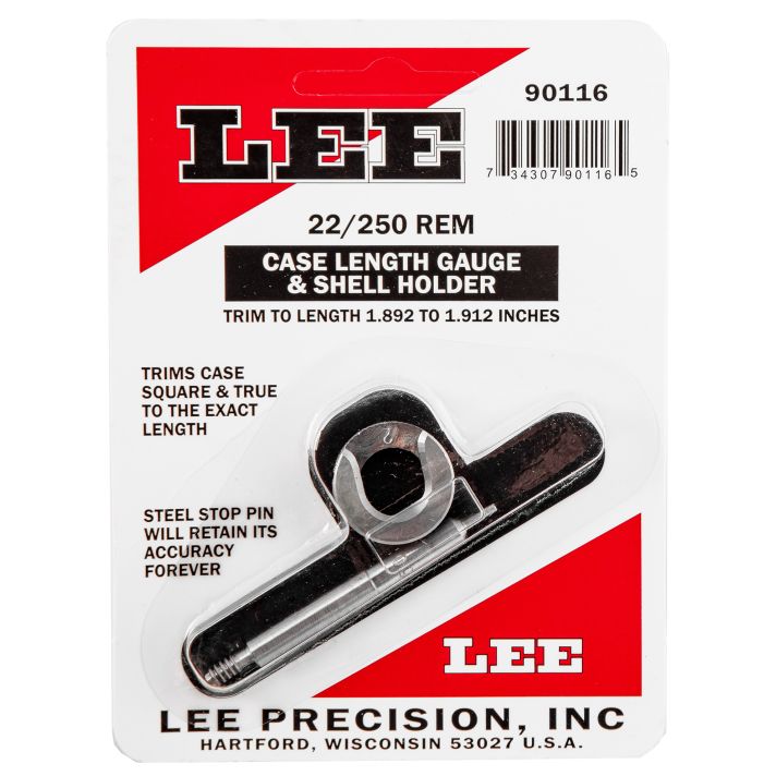 Lee Precision 90116 Case Length Gauge22 / 250 Rem