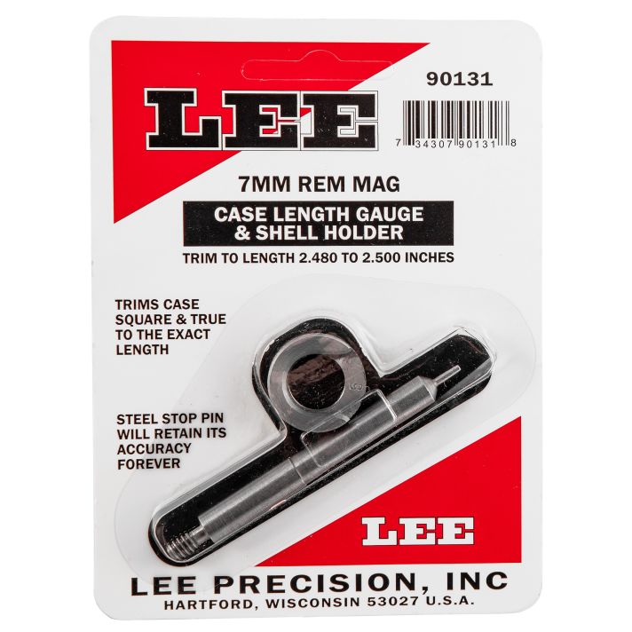 Lee Precision 90131 Case Length Gauge7mm Rem Mag Steel