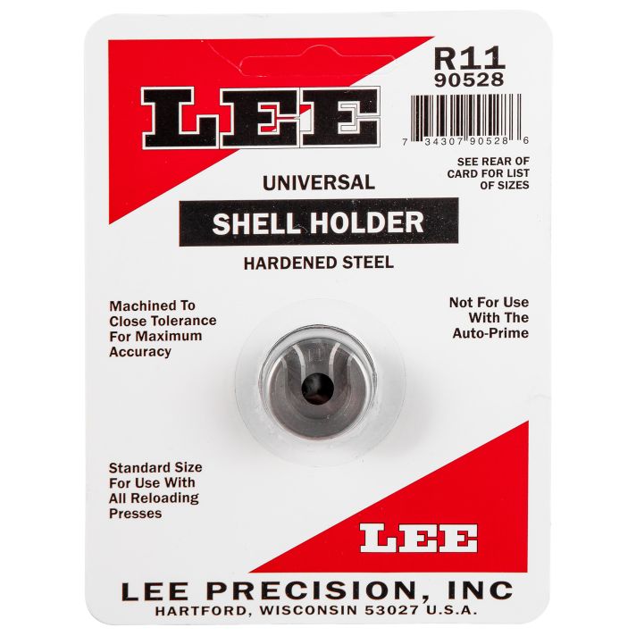 Lee Precision 90528 Shell Holder Universal #11R 303 Savage / 444 Marlin / 44 Special / 44 Mag / 45 Colt