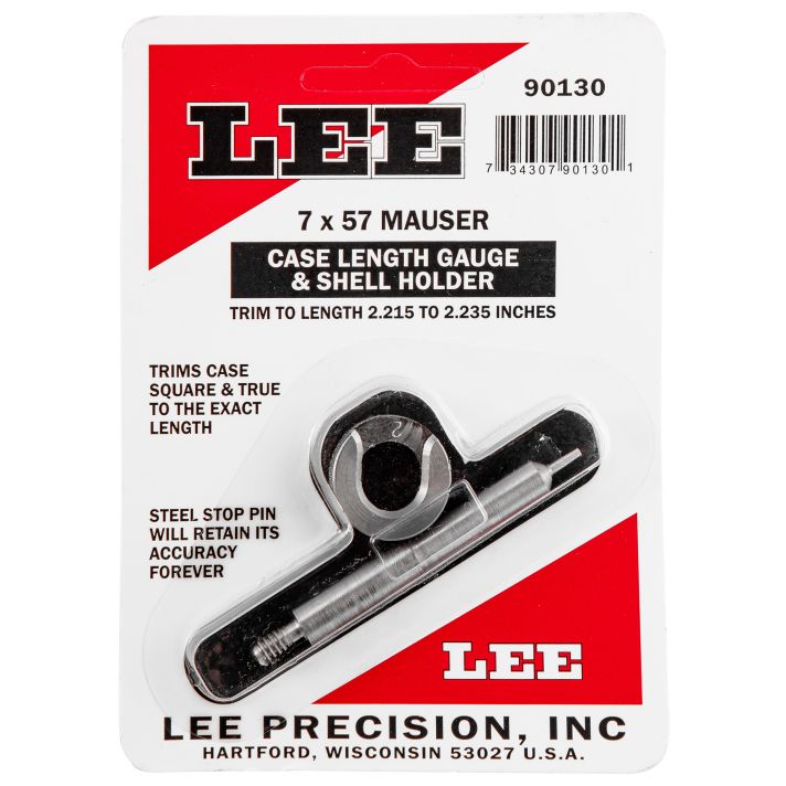 Lee Precision 90130 Case Length Gauge7x57mm Mauser Steel 0.07 lbs