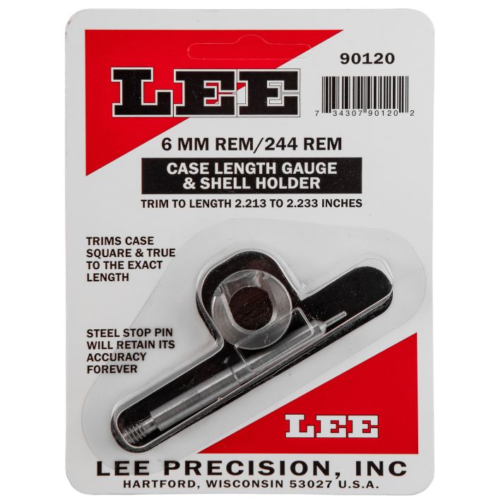 Lee Precision 90120 Case Length Gauge6mm Rem / 244 Rem