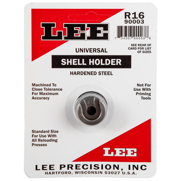 Lee Precision 90003 Shell Holder Universal #16R 500 S&W / 7.62x54 Russian