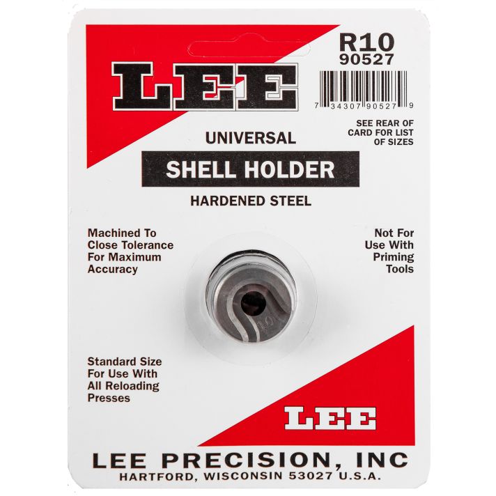 Lee Precision 90527 Shell Holder Universal #10R 220 Swift / 6.5 Japanese / 7x64 Breneke