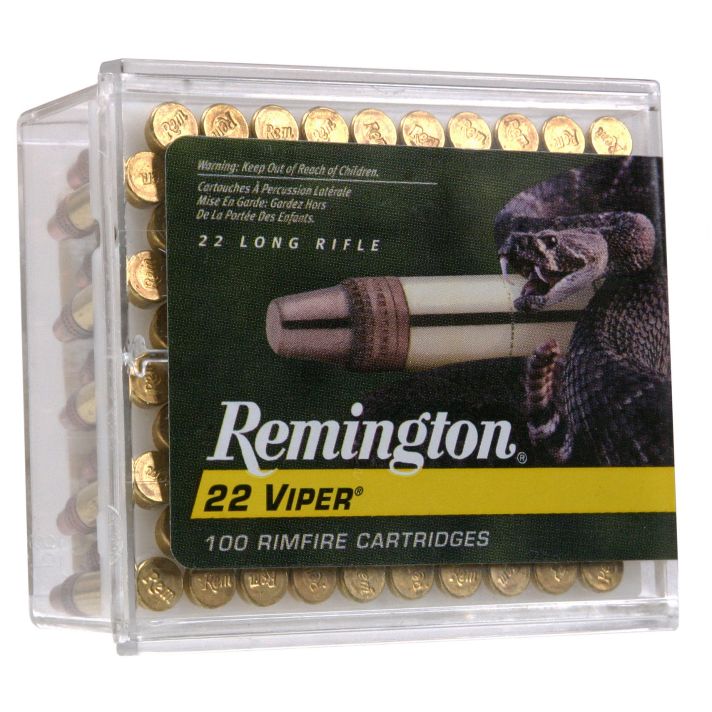 Remington Ammunition 21288 Viper22LR 36gr Truncated Cone Solid 100 Per Box/50 Case