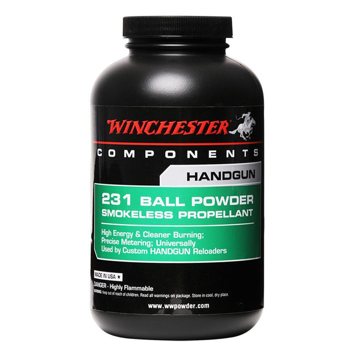 Winchester Powder 2314 Ball Powder 231 Pistol 4 lbs