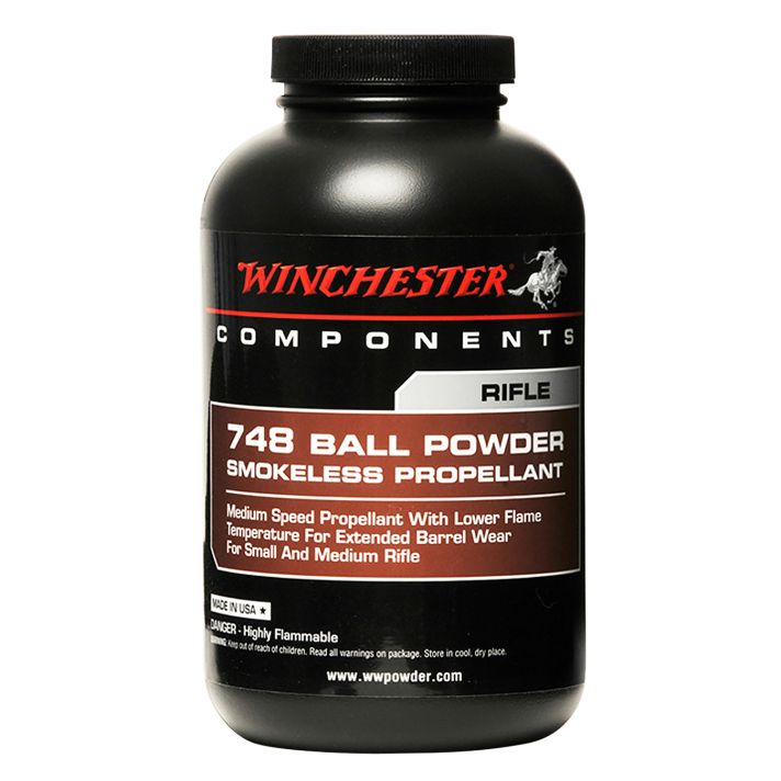Winchester Powder 7481 Ball Powder 748 Rifle Multi-Caliber 1 lb