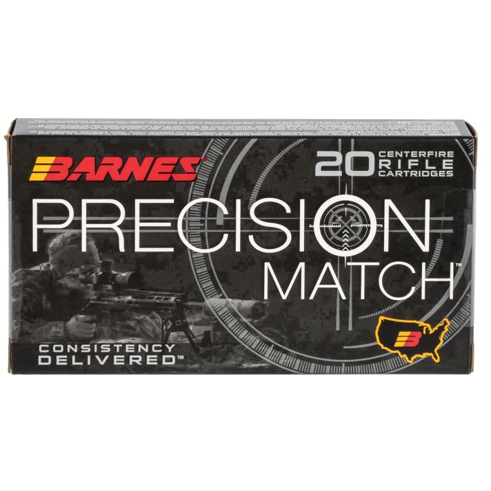 Barnes Bullets 30742 Precision Match260Rem 140gr Open Tip Match Boat Tail 20 Per Box/10 Case