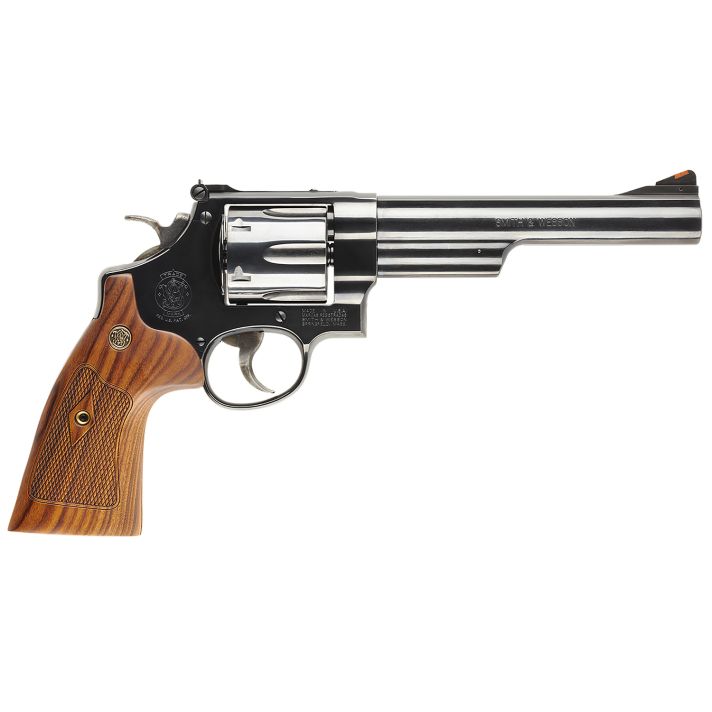 Smith & Wesson 150145 Model 29 Classic N-Frame Frame 44 S&W Spl/44 Rem Mag 6 Shot 6.50" Blued Carbon Steel Barrel, Cylinder & Frame, Wood Grip, Exposed Hammer
