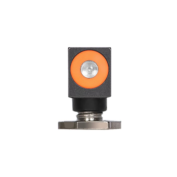 Night Fision GLK000001OGX Tritium Front Sight for GlockGreen/Tritium Orange Outline Glock 17/17L/19/22