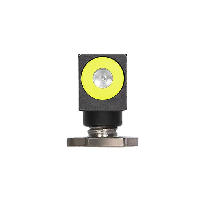 Night Fision GLK000001YGX Tritium Front Sight for GlockGreen/Tritium Yellow Outline Glock 17/17L/19/22