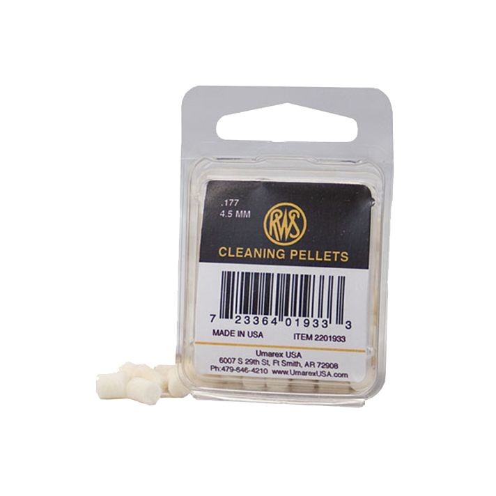 RWS/Umarex 2201933 Felt Cleaning Pellets 177 Pkg of 100