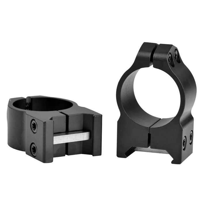 Warne 201M Vertical Rings Maxima Matte Black 1" Medium 0 MOA