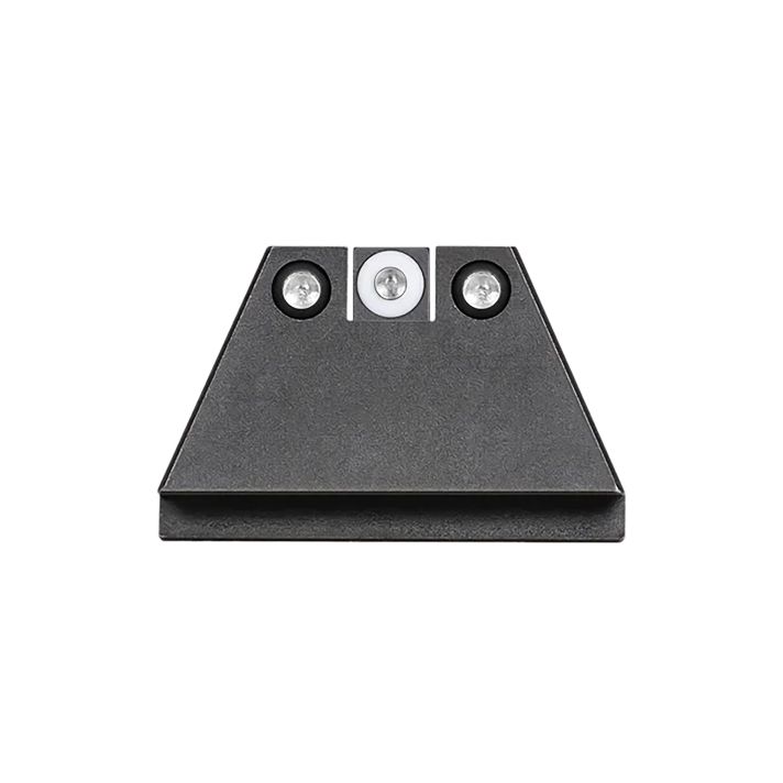 Night Fision GLK004003WGZ Suppressor Height Sights For GlockGreen Tritium White Outline Front Sight-Green Tritium Black Outline Rear Sight Glock 17/17L/19
