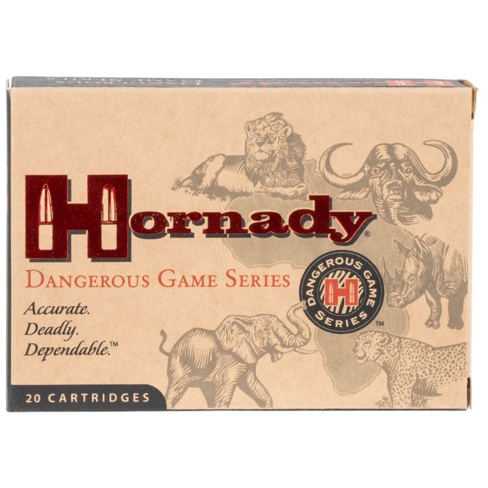 Hornady 8242 Dangerous Game450-400NitroExpress 400gr Dangerous Game Solid 20 Per Box/6 Case