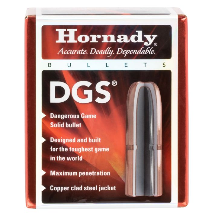 Hornady 4507 DGS45 Cal .458 500 gr Full Metal Jacket Round Nose 50 Per Box/ 15 Case