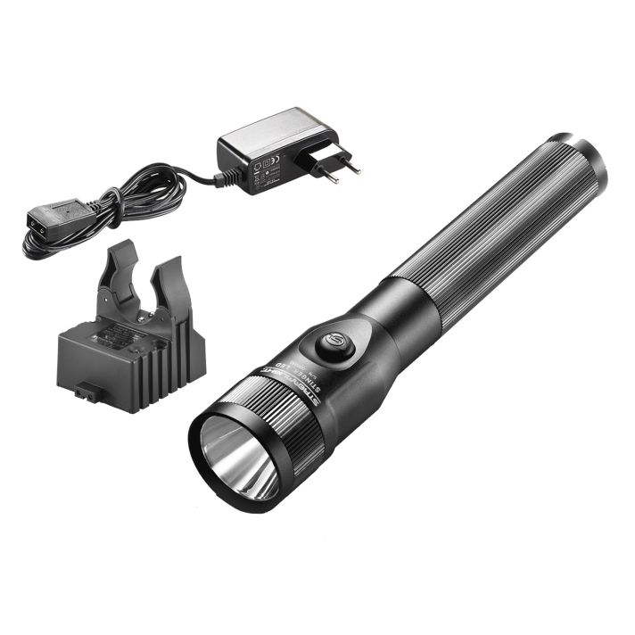 Streamlight 75713 Stinger LED FlashlightBlack Anodized 100/200/425 Lumens White LED