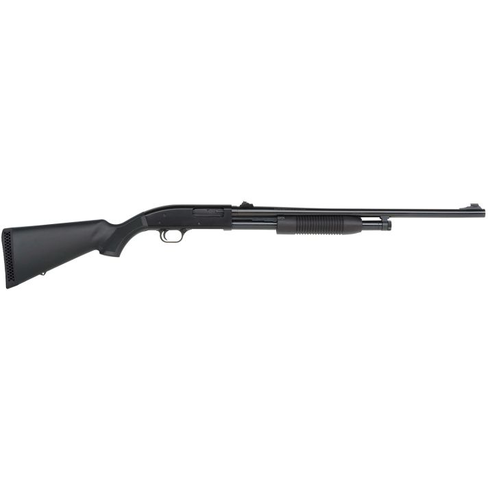 Maverick Arms 31017 88 Slug 12 Gauge with 24" Cylinder Bore Barrel, 3" Chamber, 5+1 Capacity, Blued Metal Finish, Black Synthetic Stock & Rifle Sights Right Hand (Full Size)