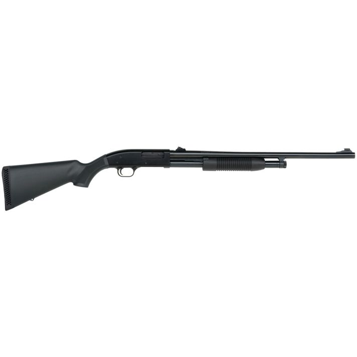 Maverick Arms 31044 88 Slug 12 Gauge with 24" Fully-Rifled Bore Barrel, 3" Chamber, 5+1 Capacity, Blued Metal Finish, Black Synthetic & Rifle Sights Right Hand (Full Size)