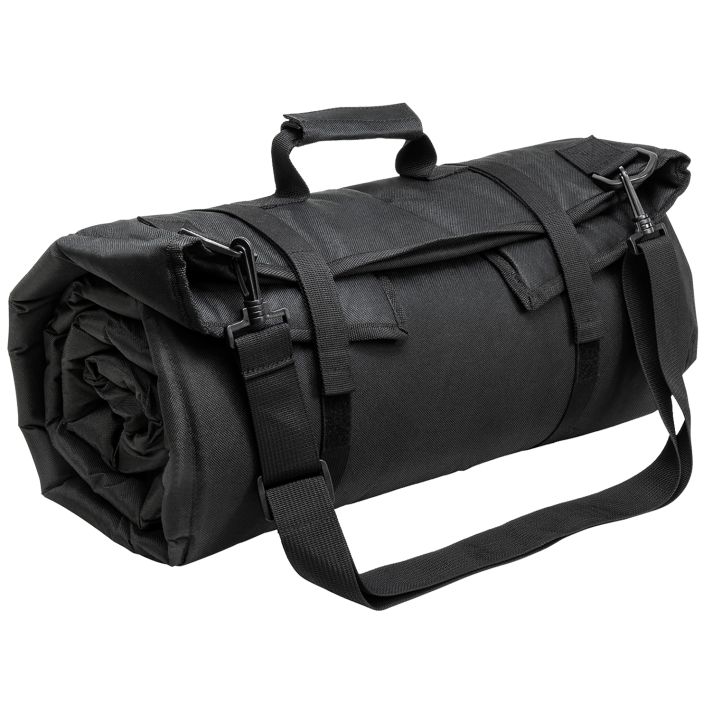 NcStar CVSHMR2957B Roll Up Shooting MatBlack PVC 69"L x 35" H