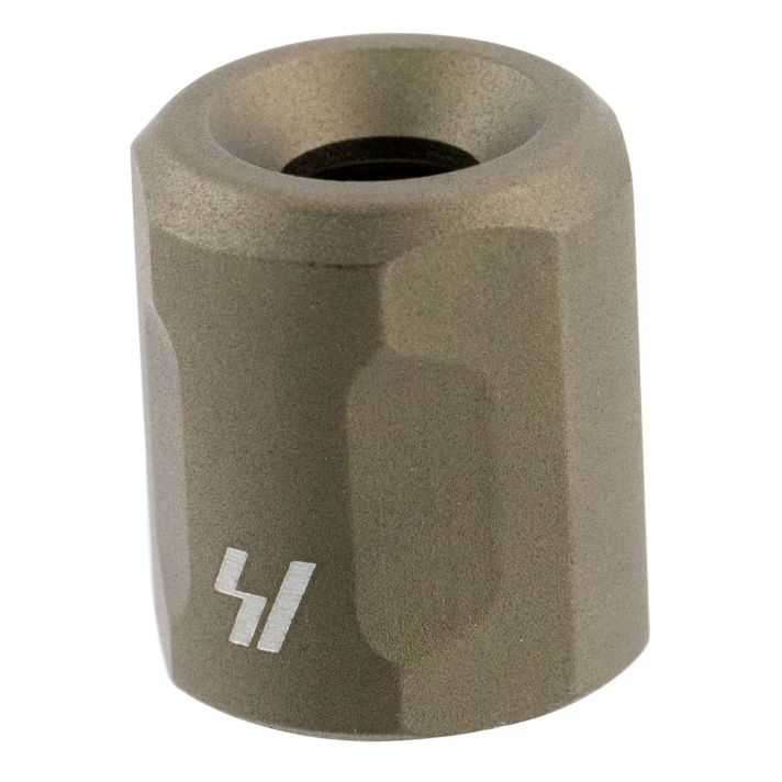 Strike BCTPFDE Barrel Thread Protector223 Rem/5.56x45mm NATO AR Platform Flat Dark Earth Aluminum 1/2"-28 tpi