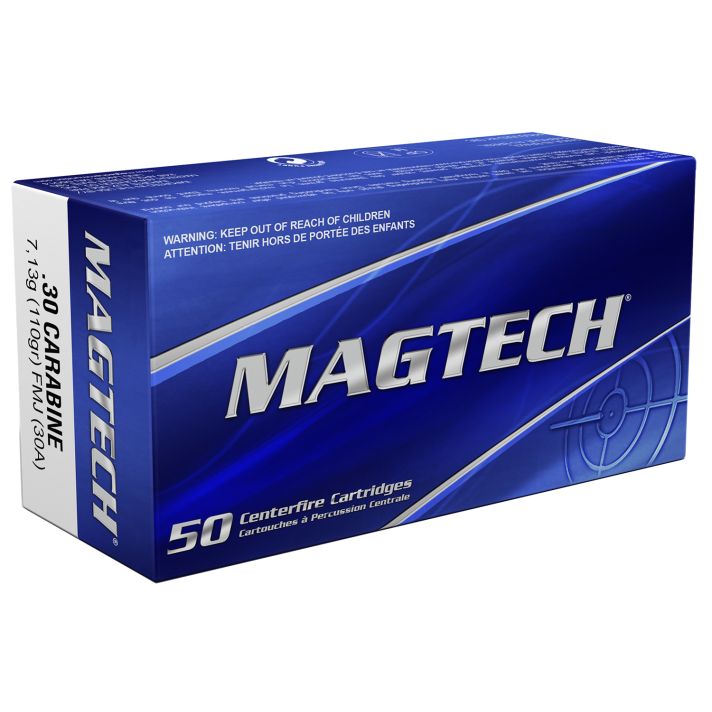 Magtech 30A Tactical/Training30Carbine 110gr Full Metal Jacket 50 Per Box/20 Case