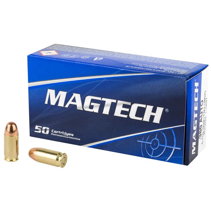 Magtech 380A Range/Training380ACP 95gr Full Metal Jacket 50 Per Box/20 Case