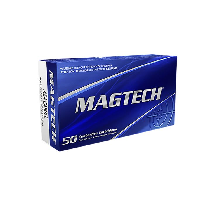 Magtech 454A Range/Training454Casull 260gr Semi Jacketed Soft Point Flat 20 Per Box/50 Case