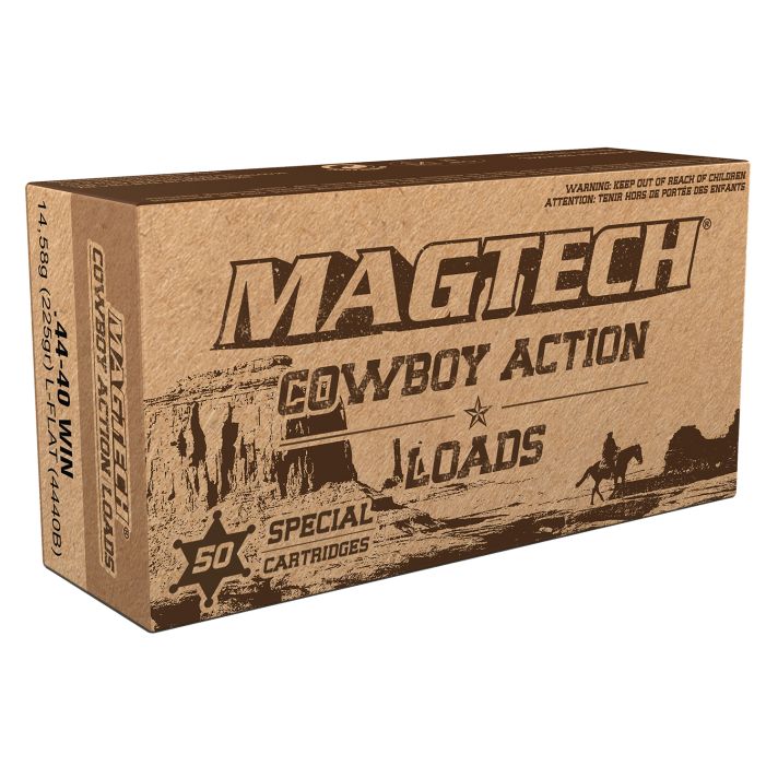 Magtech 4440B Cowboy Action44-40Win 225gr Lead Flat Nose 50 Per Box/20 Case