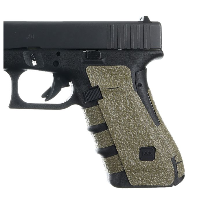 Talon Grips 103M Adhesive GripCompatible w/Glock Gen3 17/22/24/31/34/35/37, Moss Textured Rubber