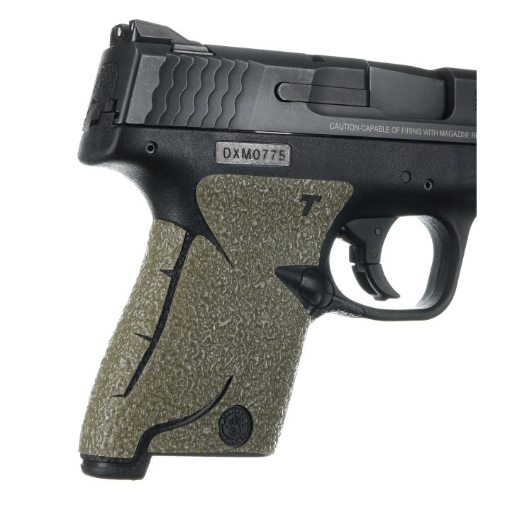 Talon Grips 705M Adhesive GripTextured Moss Rubber for S&W M&P Shield 9,40