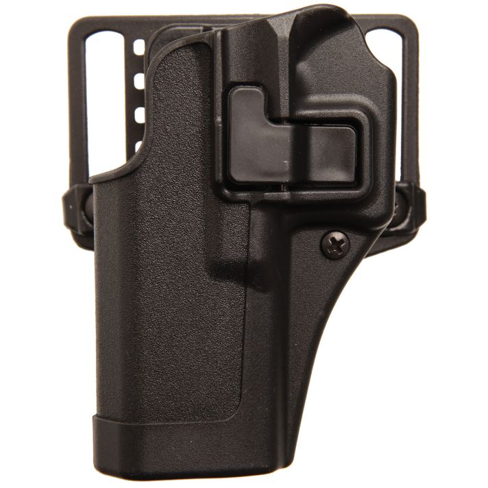 Blackhawk 410520BKL Serpa CQCOWB Size 20 Matte Black Polymer Belt Loop/Paddle Fits S&W J Frame Fits 2" Barrel Left Hand