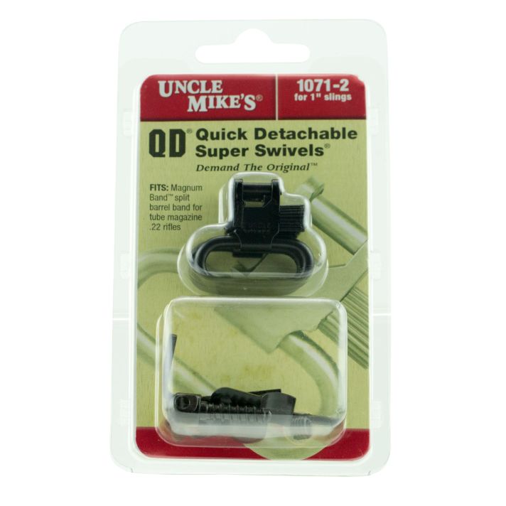 Uncle Mike's 10712 Magnum Band Swivel Set Quick Detach 115 U22 1