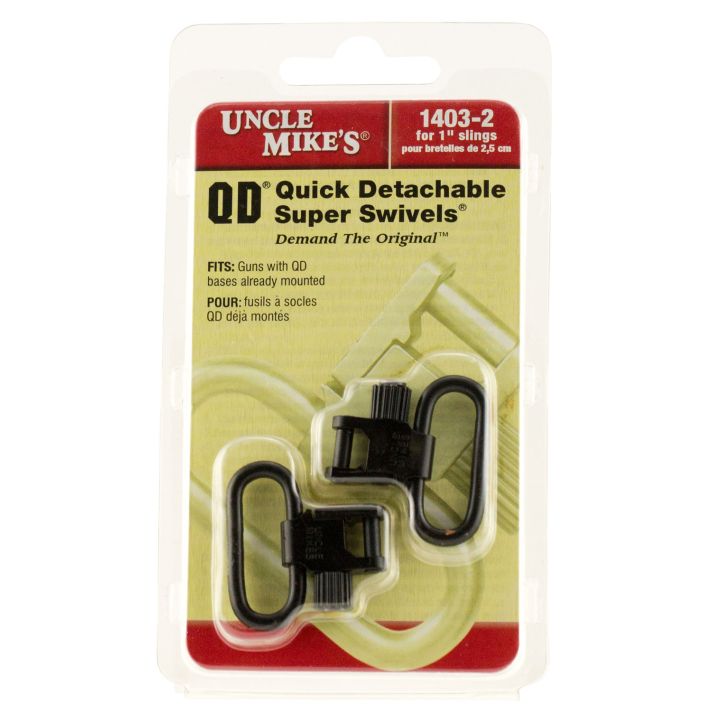 Uncle Mike's 14032 Super SwivelQuick Detach Tri-Lock Blued 1