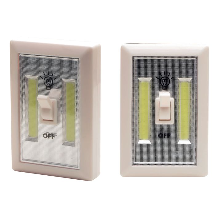 Cyclops CYCCOB2PK Light Switch200 Lumens LED Ivory Plastic 2 pk