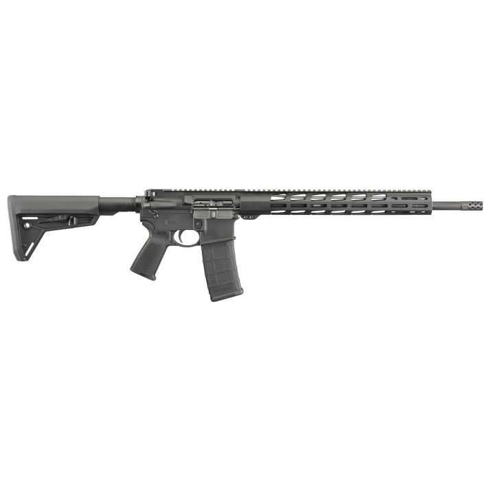 Ruger 8514 AR-556 MPR 223 Rem30+1 18" 4140 Chrome-Moly Steel Barrel, Hard Coat Anodized 7075-T6 Aluminum, Magpul MOE SL Adjustable Stock, Elite 452 Two AR-Trigger, Magpul MOE Grip, Optics Ready