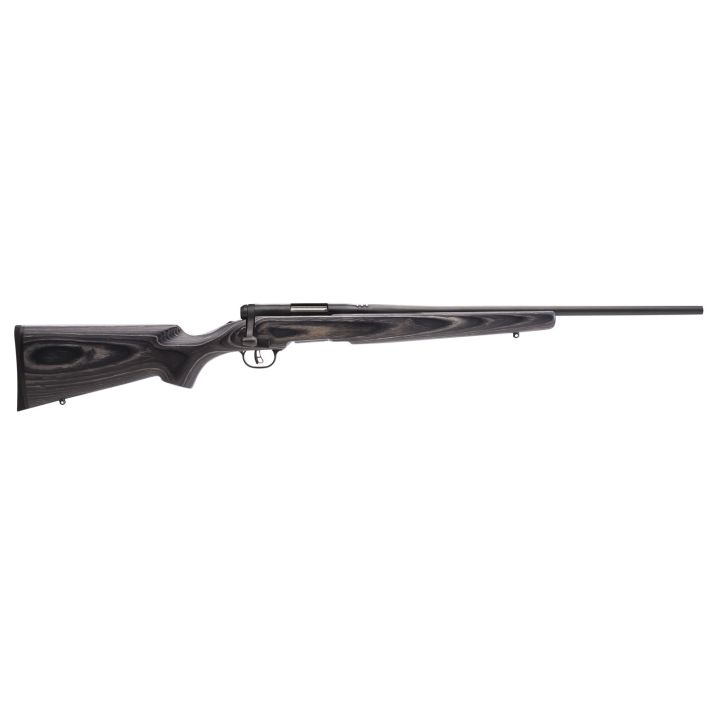 Savage Arms 96971 B.MAG Sporter Full Size 17 WSM 8+1 22" Matte Black Sporter Barrel, Matte Black Drilled & Tapped Carbon Steel Receiver, Gray Fixed Laminate Stock, Right Hand