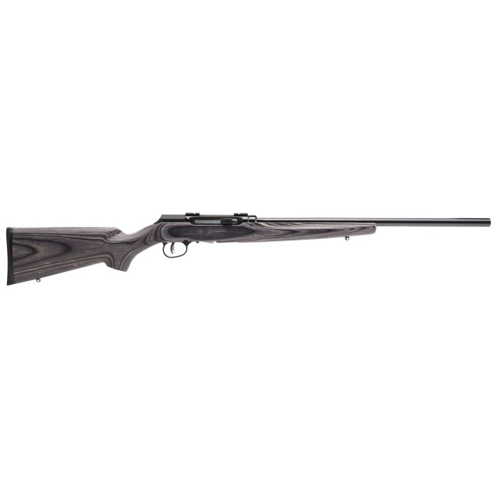Savage Arms 47006 A17 Target Sporter Full Size 17 HMR 10+1 22" High Luster Heavy Target Barrel, High Luster Drilled & Tapped Carbon Steel Receiver, Satin Gray Fixed Laminate Stock, Right Hand