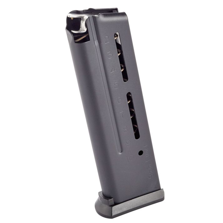 Wilson Combat 5009B ETM10rd 9mm Luger Fits Wilson Combat 1911 Elite Tactical Black Stainless Steel