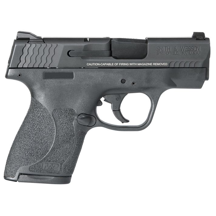 Smith & Wesson 11812 M&P Shield M2.0 Micro-Compact Frame 40 S&W 6+1/7+1, 3.10" Black Armornite Stainless Steel Barrel & Serrated Slide, Matte Black Polymer Frame, Thumb Safety