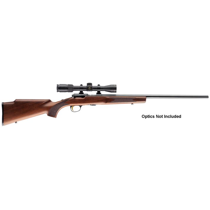 Browning 025176202 T-Bolt Target/Varmint 22 LR 10+1 22" Heavy Target Barrel, Polished Blued Steel Receiver, Satin Walnut Stock With Monte Carlo Comb, Optics Ready, Scope NOT Included