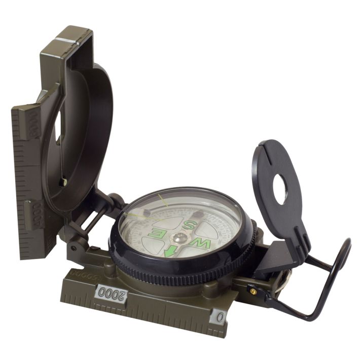 Humvee Adventure Gear HMVCOMPASSOD Military Compass OD Green