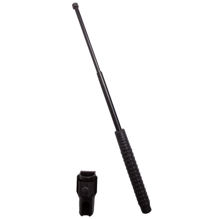 Uzi Accessories UZIEXB21 Law Enforcement Expandable Baton 8.25"- 21" Hardened Steel Includes Holster