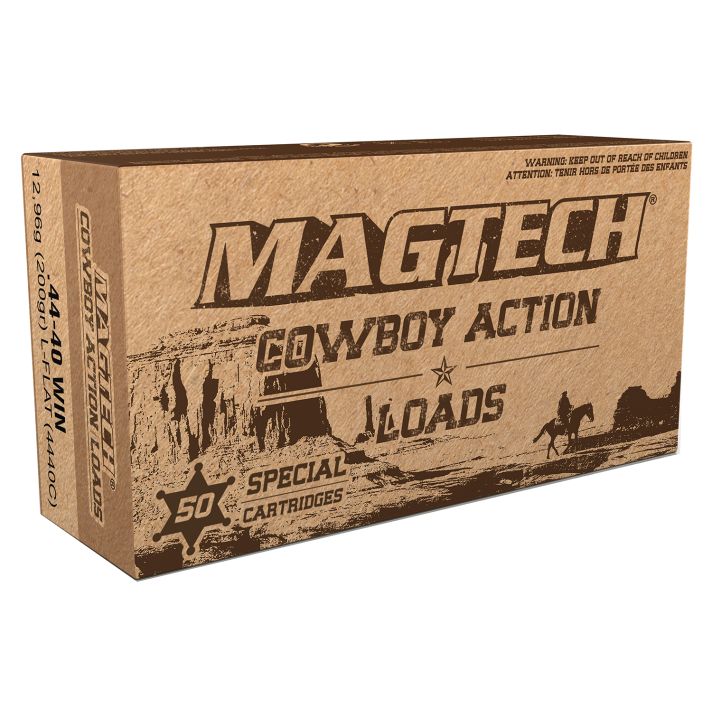 Magtech 4440C Cowboy Action44-40Win 200gr Lead Flat Nose 50 Per Box/20 Case