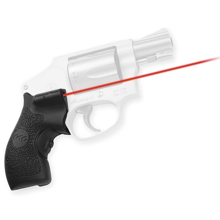 Crimson Trace 011870 LG-105 LasergripsRed Laser Smith & Wesson J-Frame Round Butt