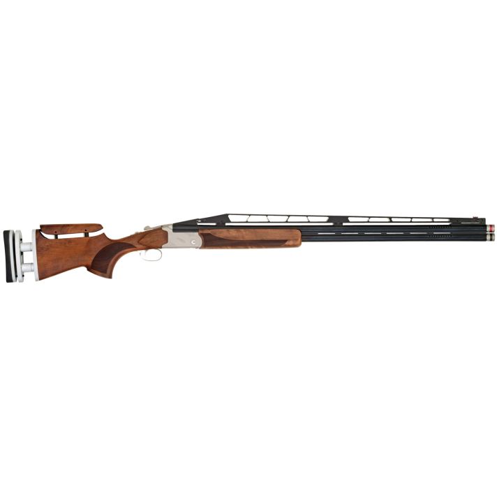 TriStar 35416 TT-15A Double Trap 12 Gauge 2rd 2.75" 32" Adjustable Rib Barrel Silver Rec Walnut Fixed with Adjustable Comb Stock Right Hand (Full Size) Includes 5 Extended MobilChoke