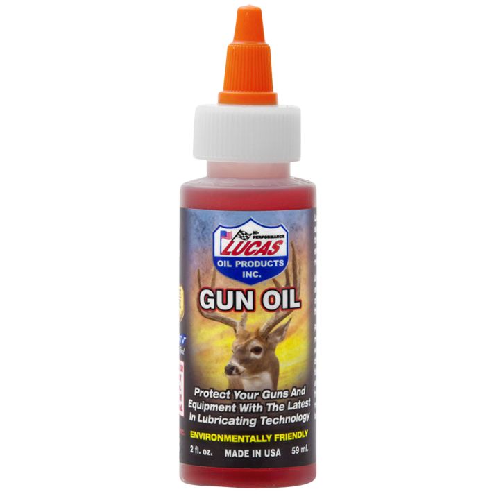 Lucas Oil 10006 Lucas Gun OilCleans, Lubricates, Prevents Rust & Corrosion 2 oz Squeeze Bottle